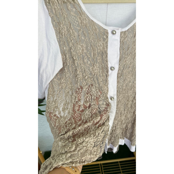 Surrealist USA Boho Chic Vintage Gypsy Style T-Shirt - Size 1 - Picture 9 of 10